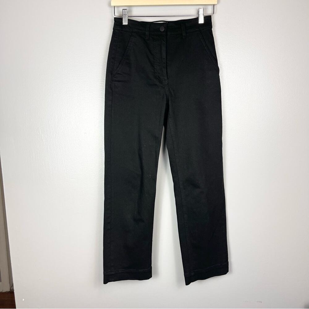 Everlane Cropped Straight Jeans Woman’s size 0 Black